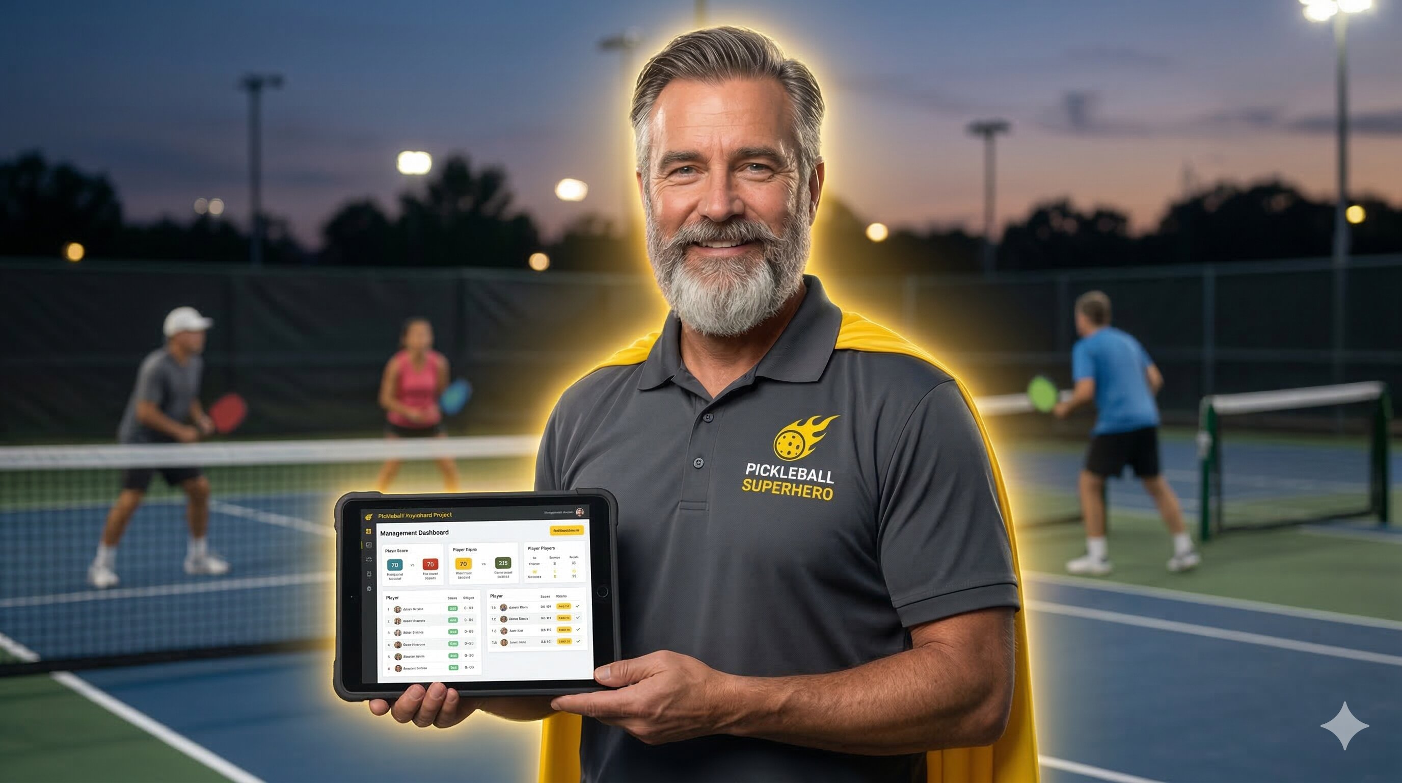 Pickleball league play