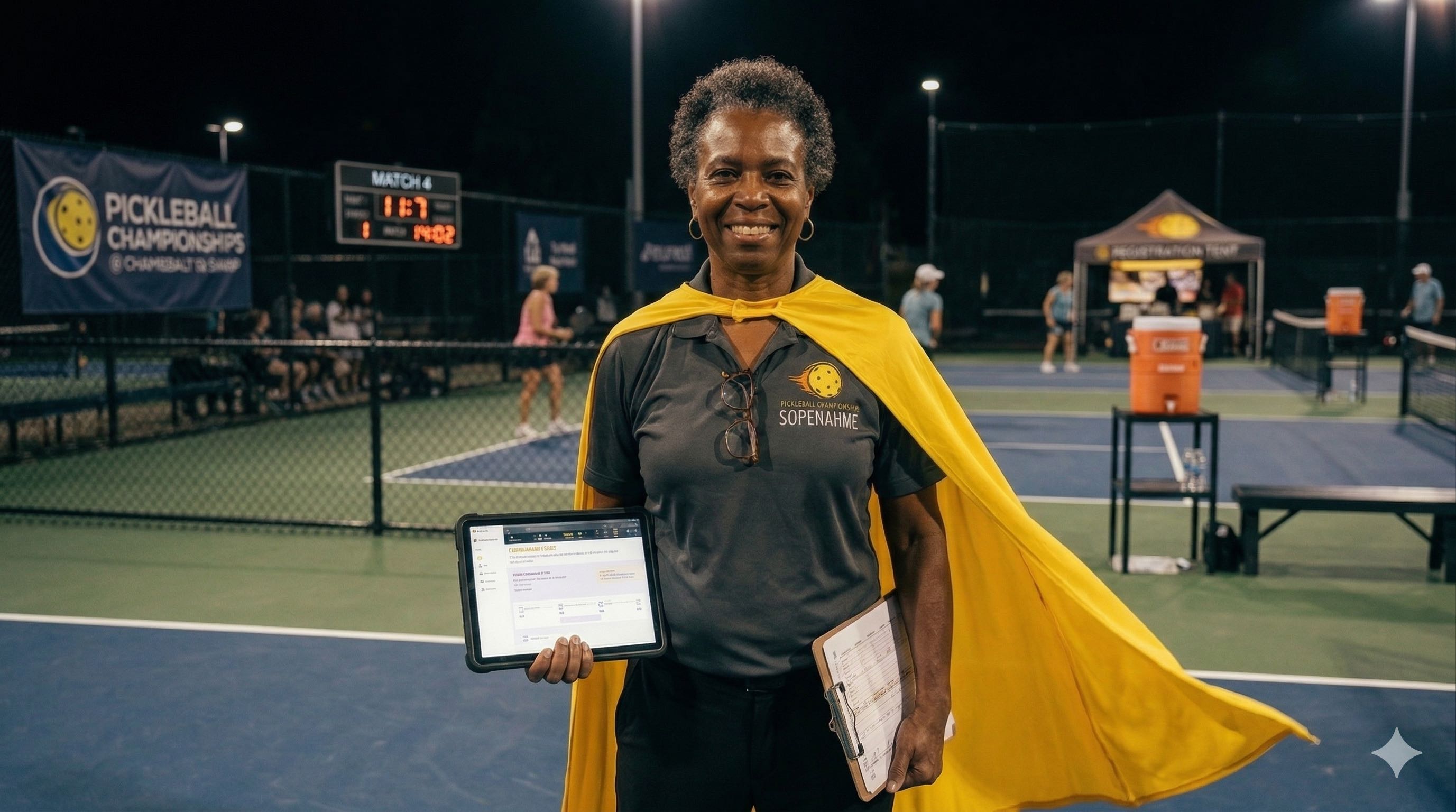 Pickleball league play