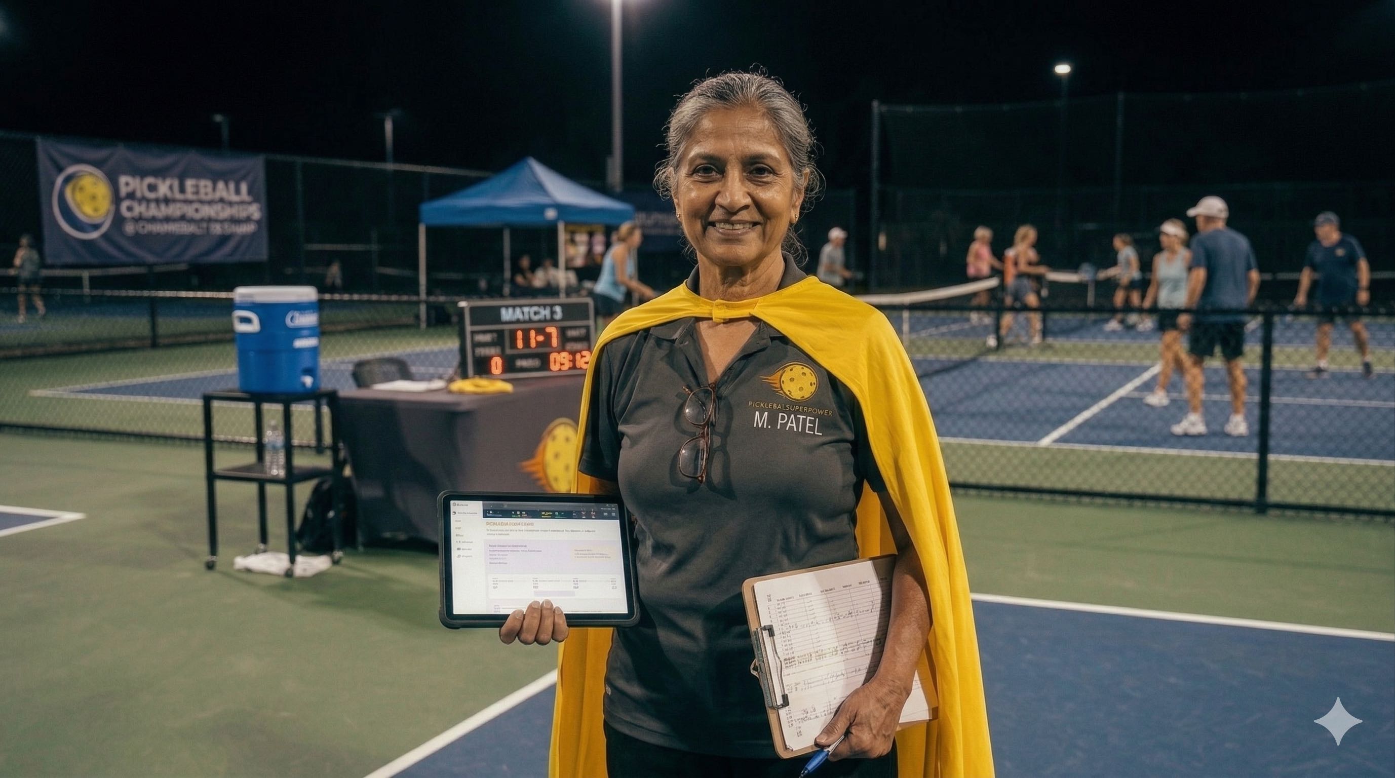 Pickleball league play